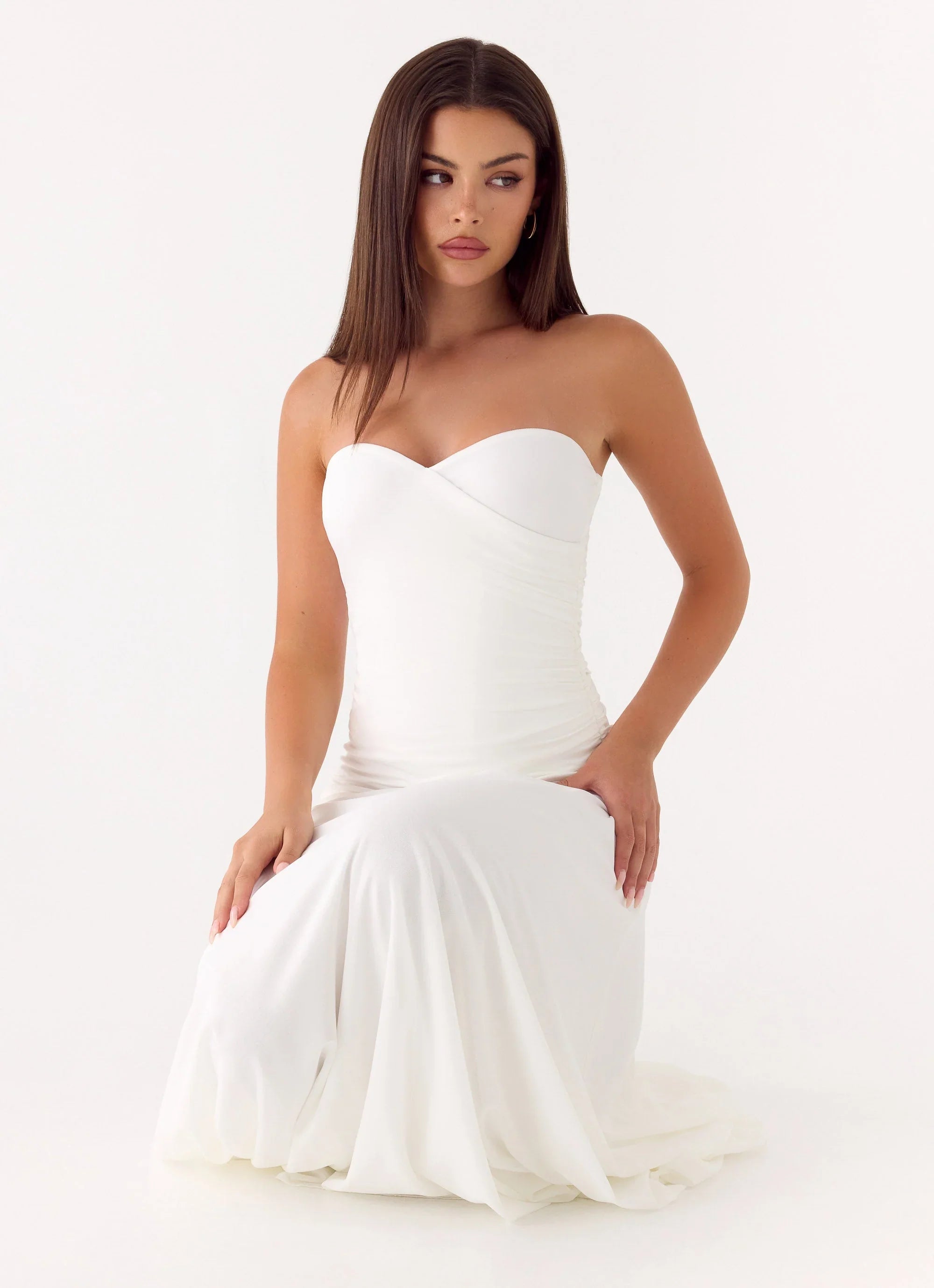 Ruben Maxi Dress - White